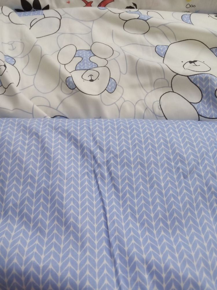 Сатиновый комплект детского постельного белья МИШКИ ГАММИ фото, цена, описание