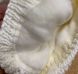Теплая вязаная шапка Елочка молочная на объем 36-38, Размер на рост 50 см, Вязаное полотно, Шапка