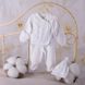 Святковий костюм для новородженого Лапуся білосніжний
