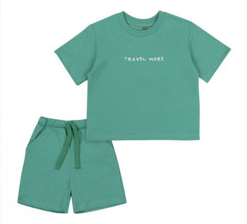 Дитячий літній костюм Travel More для хлопчика зелений