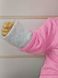 Комбинезон Рожеве Щастя капитон для маловесной новорожденной  , Размер на рост 50 см, Капитон, Комбинезон
