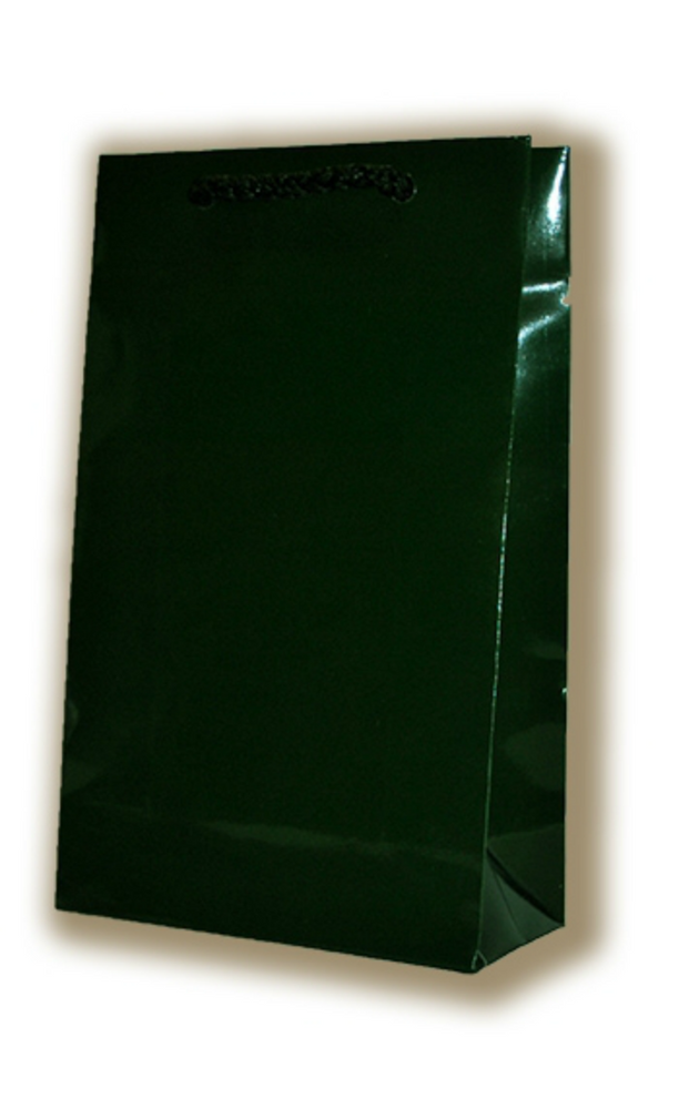 Подарочный Пакет глянцевый 17,5*11*5 см зеленый