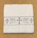 Крыжма - полотенце для крещения Серебряный Крестик, Махра, Всесезонное, 70х140см