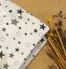 Детское универсальное цветное одеяло Серые Звездочки 120х90, Серые звёзды, 90х120см, Всесезонное, Одеяло