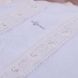 Крижма - куточок для хрещення Скарб біла махра 90х80 см