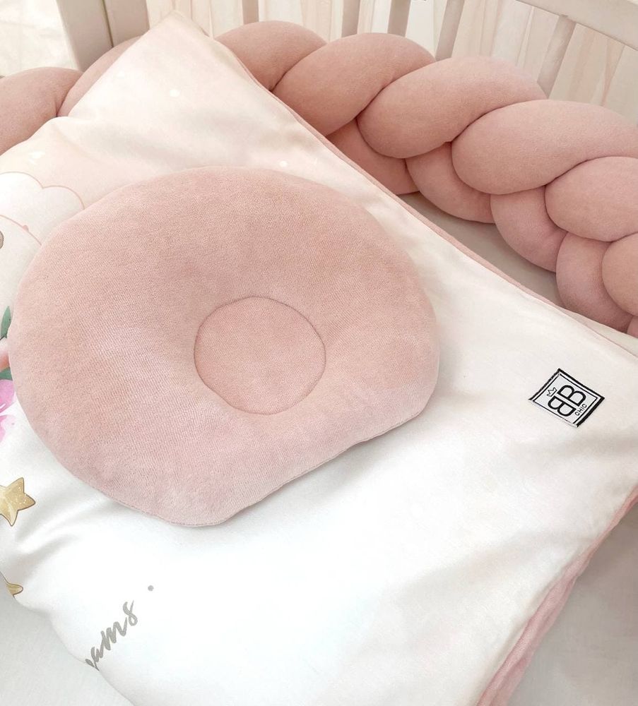Постельный комплект в кроватку для новорожденных Сладкий сон, без балдахина