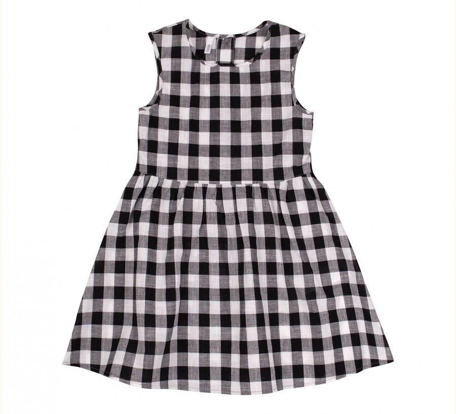 Дитяча літня сукня Шахматки для дівчинки