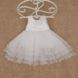 Нарядное платье Наталі для малышки белое, 68, Кулир