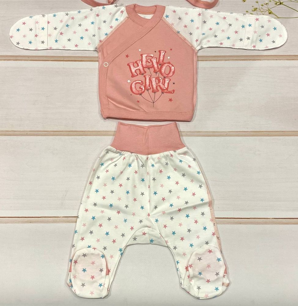 Фото Комплект для новонародженої Hello Girl 7 предметів у пологовий будинок, купити за найкращою ціною 895 грн