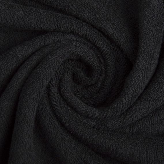 Махровое полотенце Версаче 50 х 85 черное, Черный, 50х85