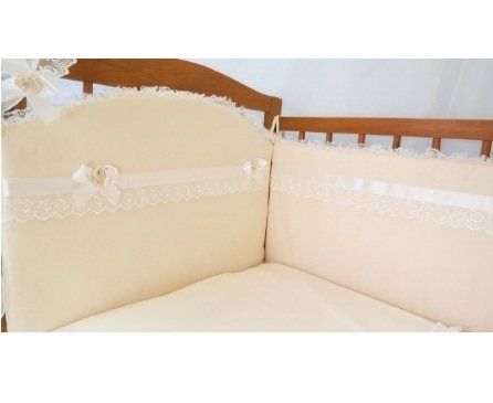 Защита + постельный комплект ВОСТОРГ, 90х110 см, бортики с постелью