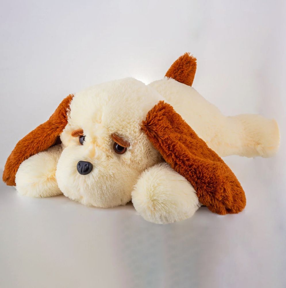 Мягкая игрушка Собака 65 см, Персиковый, Мягкие игрушки СОБАКИ, от 61 см до 100 см