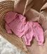 Детский патриотический костюм Сіті Пташка розовый, 68, Трикотаж трехнитка, Костюм, комплект