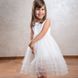 Нарядное платье Перлинка для малышки белое, 68, Атлас