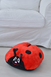Муфта іграшка для ніг «БОЖА КОРІВКА» 60 см, Червоний