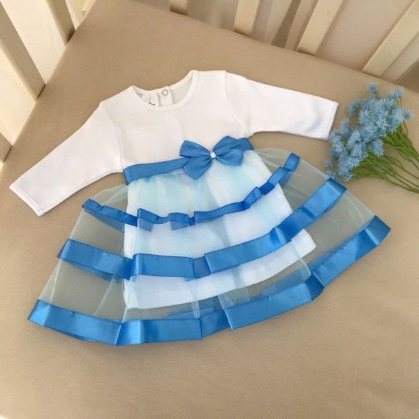 Сукня Маленька Леді для малечі блакитне інтерлок
