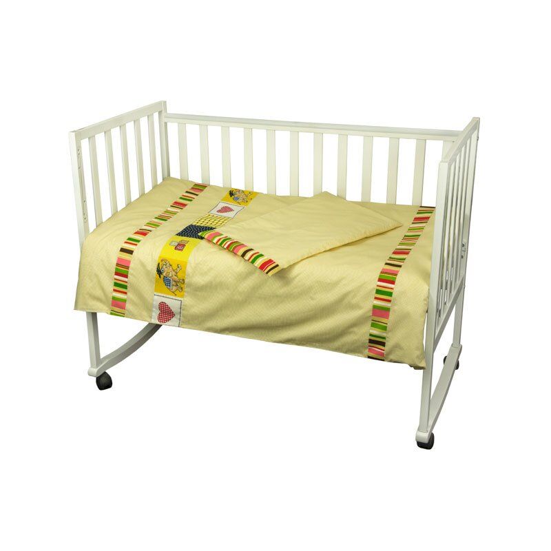 Детский комплект постельного белья ЛЕТО с аппликацией фото, цена, описание