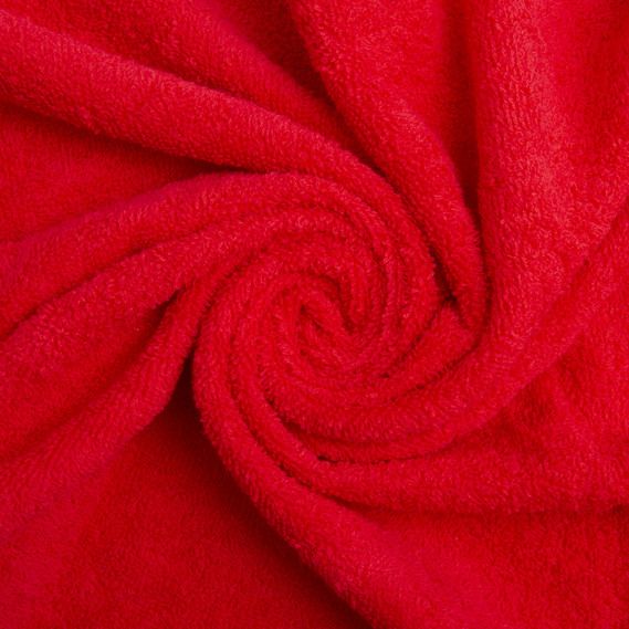 Махровое полотенце Версаче 50 х 85 красное, Красный, 50х85