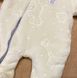 Утеплений плюшевий комбінезон Бебі на трикотажній підкладці для новонароджених, 56, Плюш, Комбінезон