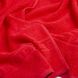 Махровое полотенце Версаче 50 х 85 красное, Красный, 50х85