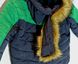 Куртка зимова для малюків Mercury КТ122 з зеленим, 80, Плащівка, Куртка