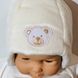 Утепленная велюровая шапочка Мечта Мишутки для новорожденных