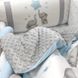 Комплект в ліжечко для новонароджених з бортиками Слонята, без балдахіна