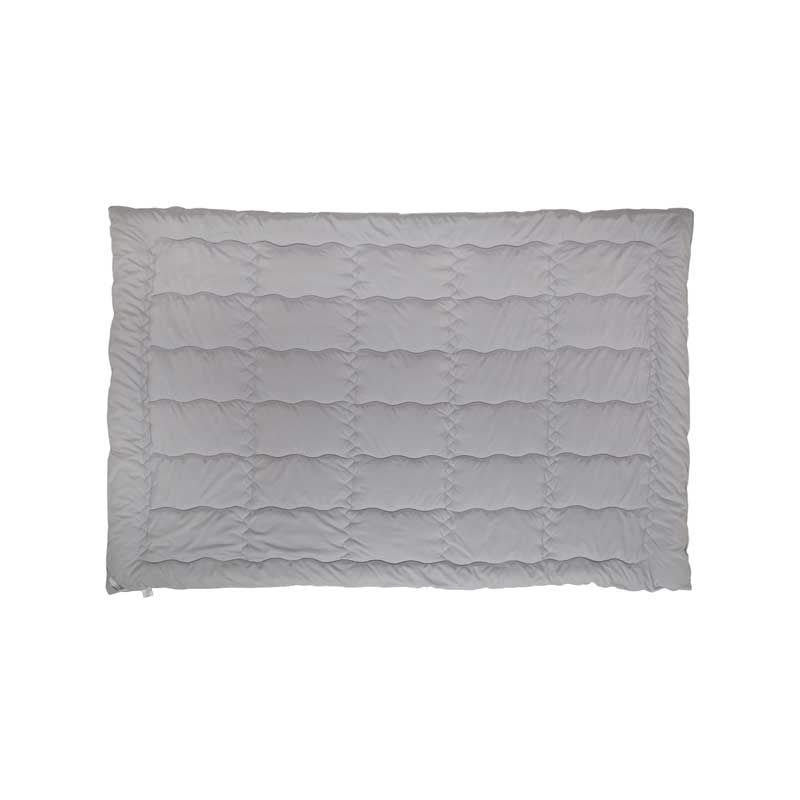 Демисезонное силиконовое одеяло GREY 200х220 см, 200х220см (±5 см), Демисезонное одеяло, Антиаллергенное волокно, Микрофибра