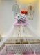 Балдахин для детской кроватки Розовые Звезды сеточка 4 метра