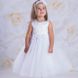 Нарядное платье + повязка Емілія для малышки белое