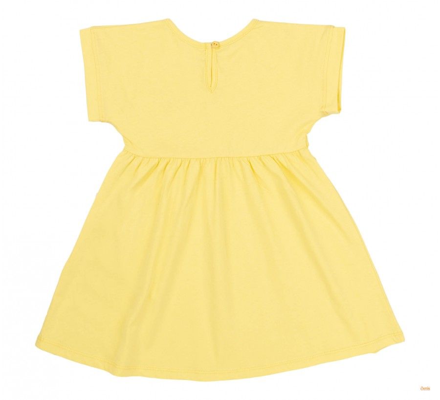 Платье Best для новорожденной девочки супрем лимонный