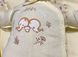 Набор для новорожденных Птенчик молочный слип + пеленка + чепчик, 62, Рибана, Костюм, комплект