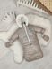 Зимовий комплект трансформер для малюків Талісман Капучіно 3 в 1, 0-24 місяці, Плащівка, Комбінезон трансформер