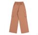 Котоновые брюки Карго для девочки розовые, 116, Коттон