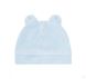 Дополнительное фото Велюровый комплект Обнимашки для новорожденных голубо-серый