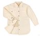 Демисезонная куртка Shirt Stylish для девочки молочная, 128, Плащевка