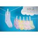 Дитячі шкарпетки Полосатики для малюків 1 пара, Довжина стопи 10 см
